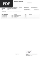 Orden de Atencion: Fecha Nacimiento