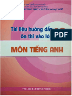 Tài liệu hướng dẫn ôn thi vào lớp 10 môn tiếng anh