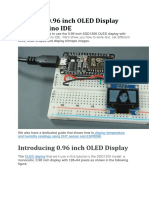 ESP8266 0.96 Inch OLED Display With Arduino IDE