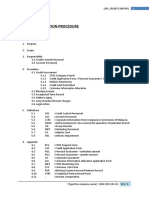 Credit Control Standard Operation Procedure