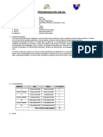 Programacion Anual DPCC 1º