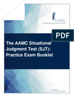 2021 AAMC SJT Practice Exam Booklet