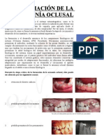 OCLUSION-Formación de La Armonía Oclusal