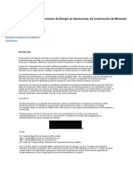 Consumo de Energía en Operaciones de Conminución de Minerales
