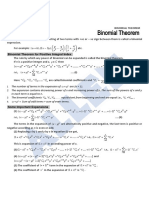 Binomial Expression: y X X Q X P y X B A