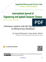 Performance Analysis of The Bus Topology Network For Effectual Data Distribution