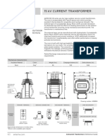 CRFR-17: 15 KV Current Transformer