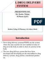 Buccal Drug Delivery System: Presenting By