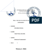 Proceso de Atención de Enfermería