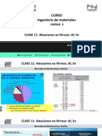 Clase 11... Aleacion No Ferreas, Al SN