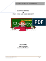 Module in Plane Solid Geo Complete