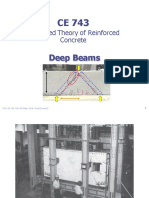 CE 743 Deep Beams ACI14