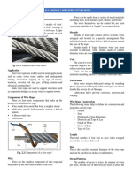 Me 413a Module 2 - Wire Ropes Lecture Notes Only