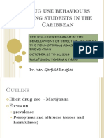 Dr. Douglas - Drug Use Behavior Among Students in The Caribbean