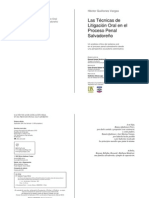 Tecnicas de Litigacion Oral