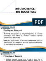 UCSP Week 8 - KINSHIP, MARRIAGE, AND THE HOUSEHOLD