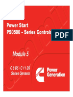 Power Start PS0500 - Series Controls: C 8 D5 / C 11 D5 Series Gensets