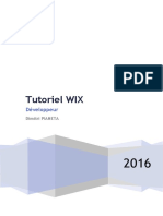 Tutoriel Wix