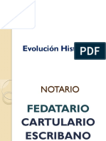 Evolución Histórica