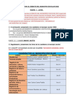 Programa Oficial Al Debate Escolar Municipio Escolar