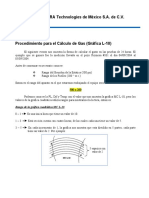 Procedimiento para El Cálculo de Gas L10-1