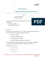 A1 - Ejercicios Estadistica Inferencial