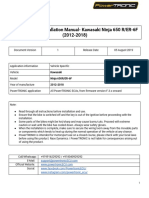 Powertronic Installation Manual-Kawasaki Ninja 650 R/Er-6F (2012-2018)