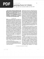 Demagnetizing Factors For Cylinders