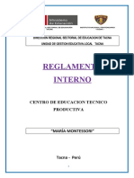 Cetpro - Reglamento - Interno - 2020