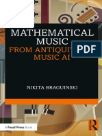 Mathematical Music From Antiquity To Music AI