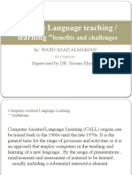 CALL in Language Teaching