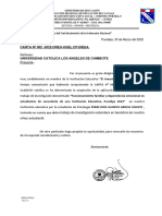 Carta de Aceptacion