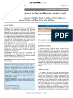 Laparoscopic Approach To Amyand Hernia: A Case Report