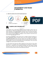 Tm3-Department and Ward in Hospital