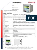 Multifunction Meter (Mfm-02) : Features