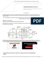 Determination of Ultrasonic Velocity in Liquid (Acoustical Grating Method) - Principle, Construction and Working