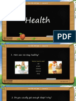 Health: Free Talk With Topic - Lesson 31