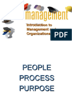 Introduction To Management and Organizations