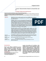 Original Article Triple Negative Breast Cancer Characteristics Based On Basal-Like and Non-Basal-like Subtypes