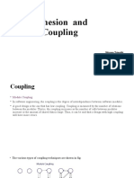 Cohesion and Coupling