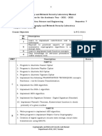 Cryptography Lab Manual-Final