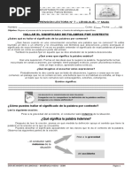 Guía Comprension Lectora - #7 - 1° Medio