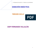 Proyecto Curricular: Tercer Ciclo