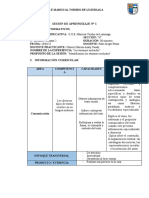 Sesión de Aprendizaje N°2 Terminos Excluidos 5grado