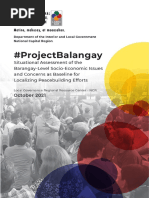 ProjectBalangay Executive Summary