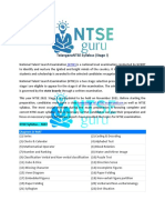 Telanganantse Syllabus (Stage I) : (Ntse)