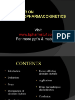 Seminar On Chronopharmacokinetics: Visit For More Ppt's & Material