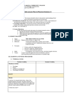 Detailed Lesson Plan in Physical Science 11