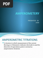 Amperometery: Presented by Asim