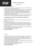 Requisitos y Procedimientos de Liquidacion de ONG Guatemala